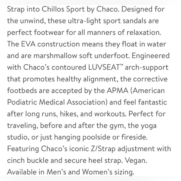 Chaco Chillo Sports Sandals Sparrow Outdoor Open Toe Recovery Shoes Women’s 11 - Picture 15 of 15